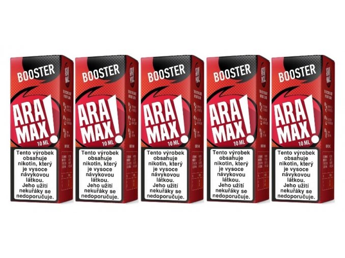 aramax booster 5x10ml pg50vg50 20mg