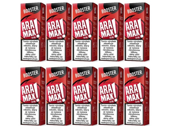 aramax booster 10x10ml pg50vg50 20mg