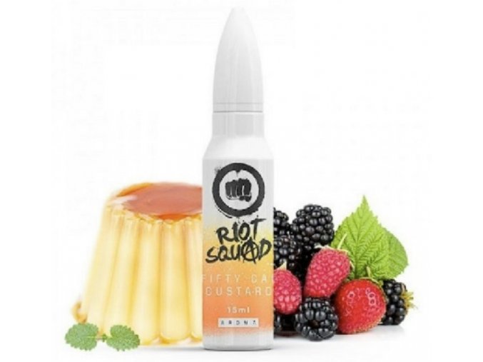 prichut riot squad shake and vape fifty cal custard 20ml