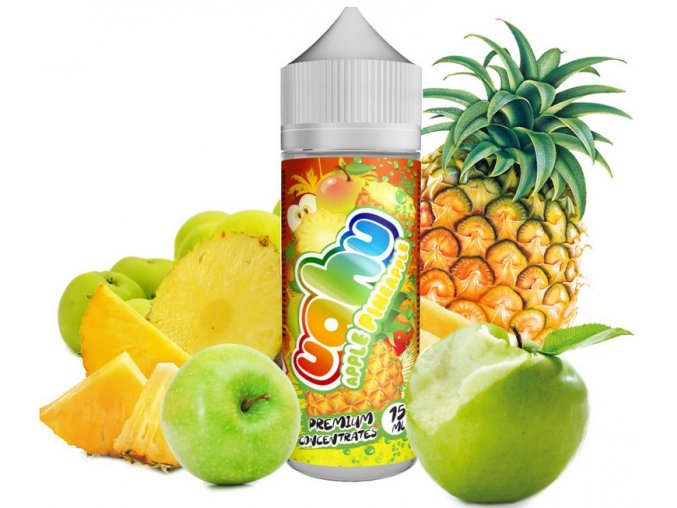 prichut uahu shake and vape 15ml apple pineapple