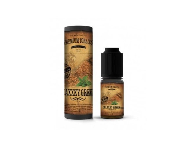 tabakova prichut premium tobacco maxxky green 10ml