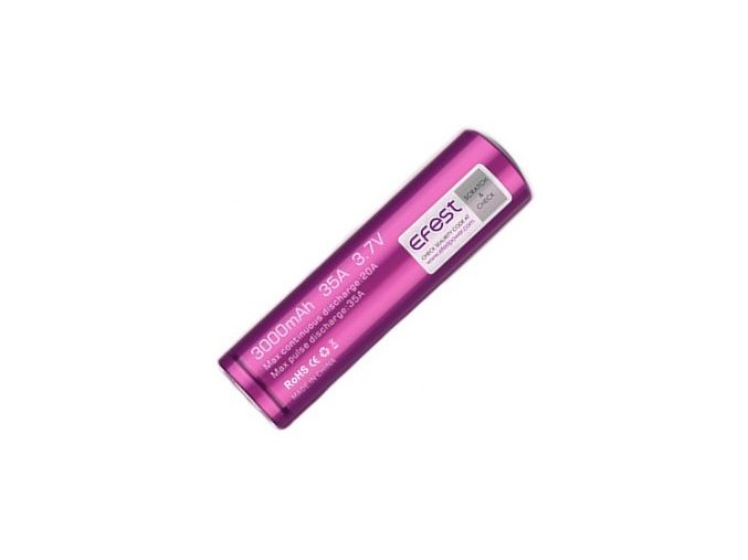 efest baterie typ 18650 3000mah 35a imr