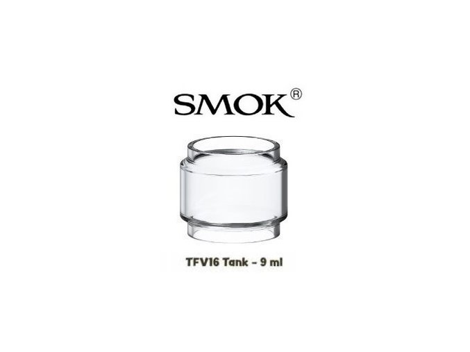 smok smoktech tfv16 tank 9ml nahradni pyrexove sklicko