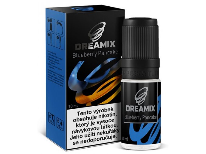 e liquid dreamix blueberry pancake 10ml