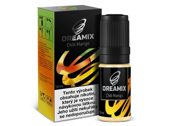 e liquid dreamix chill mango 10ml