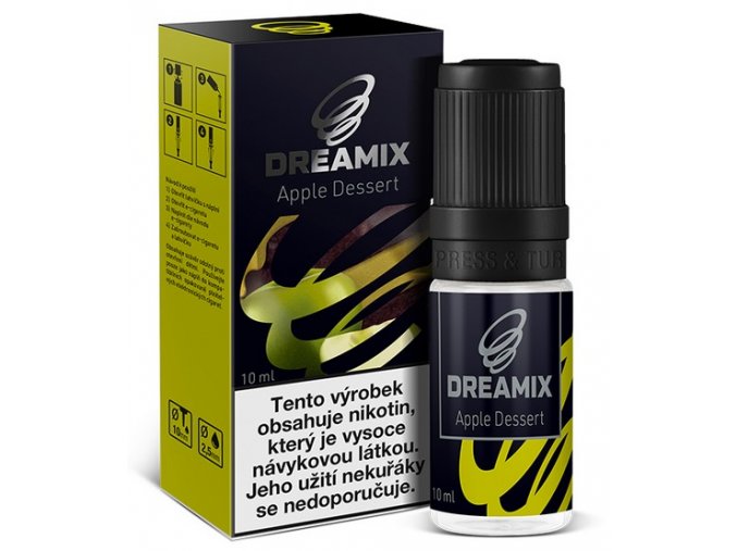 e liquid dreamix apple dessert 10ml