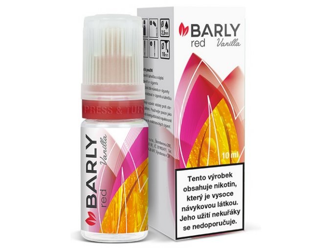 e liquid barly red vanilla 10ml