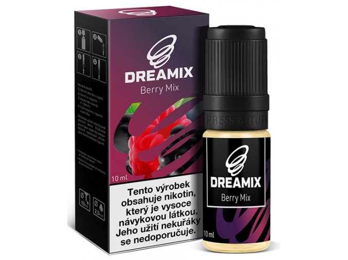 e liquid dreamix berry mix lesni smes 10ml