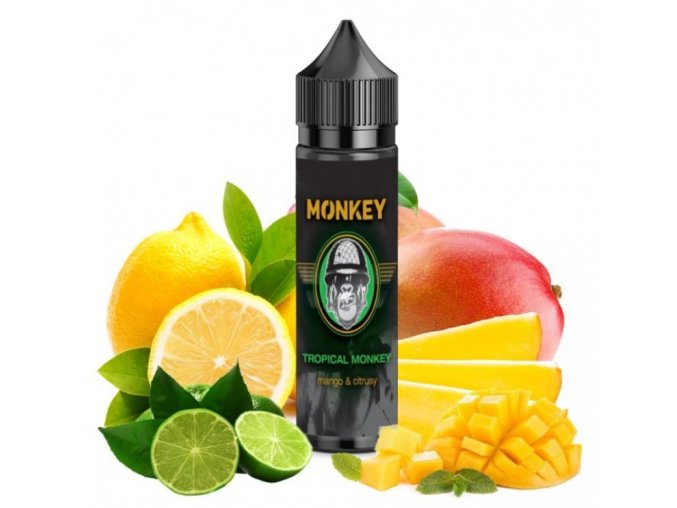 prichut monkey tropical monkey citrusovy mix s mangem 12ml