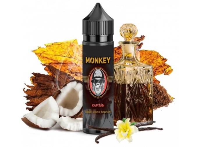 prichut monkey liquid kapitan tabak kokos bourbon 10ml