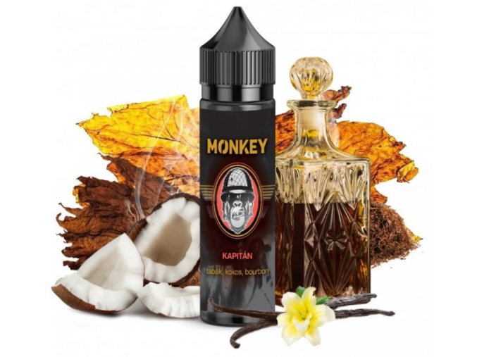 prichut monkey liquid kapitan tabak kokos bourbon 12ml