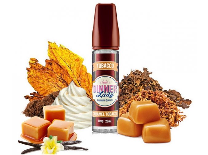 prichut dinner lady tobacco caramel tobacco 20ml