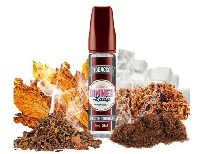 prichut dinner lady tobacco smooth tobacco 20ml