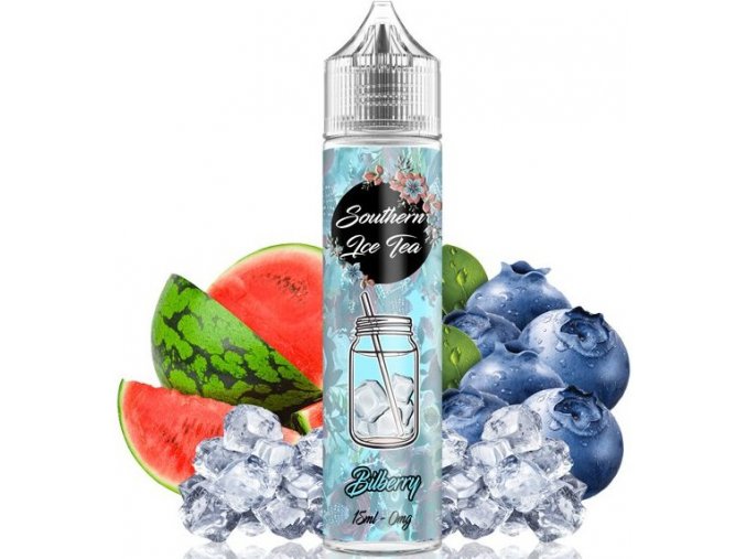 prichut southern ice tea shake and vape 15ml billberry