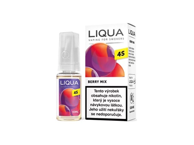 e liquid liqua 4s berry mix 10ml 18mg
