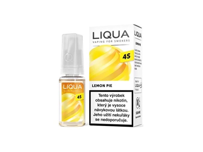 e liquid liqua 4s lemon pie 10ml 18mg