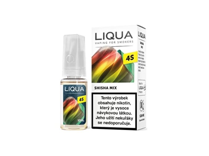 e liquid liqua 4s shisha mix 10ml 18mg