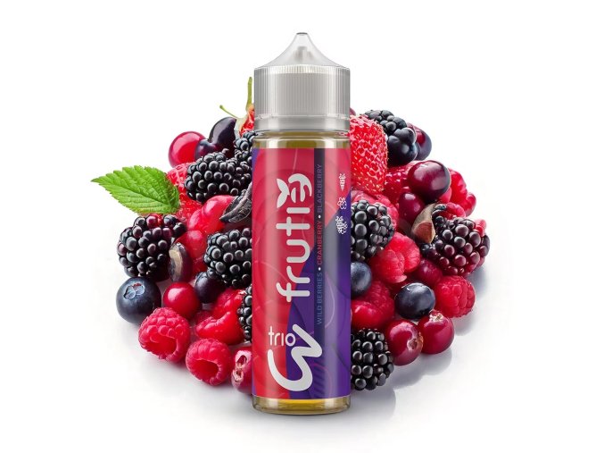 prichut frutie trio shake and vape smes lesnich plodu 10ml
