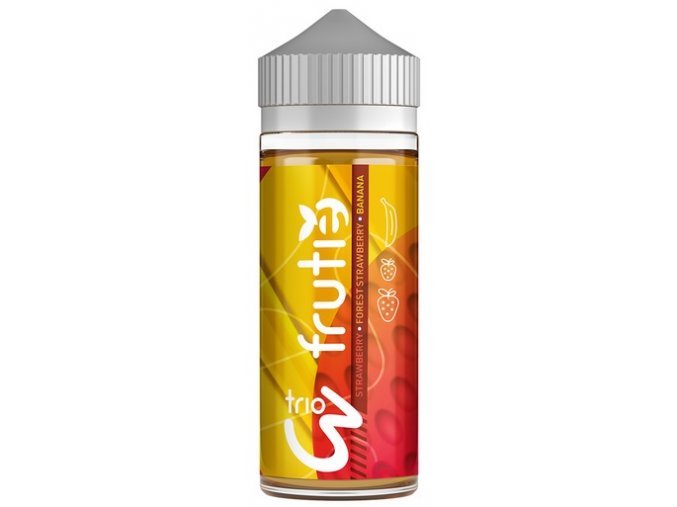 frutie trio shake and vape 20ml jahodova smes s bananem