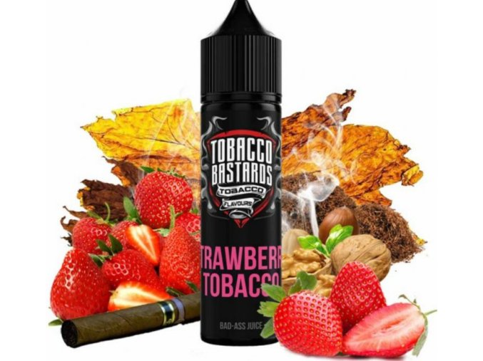 prichut flavormonks tobacco bastards shake and vape strawberry tobacco 20ml
