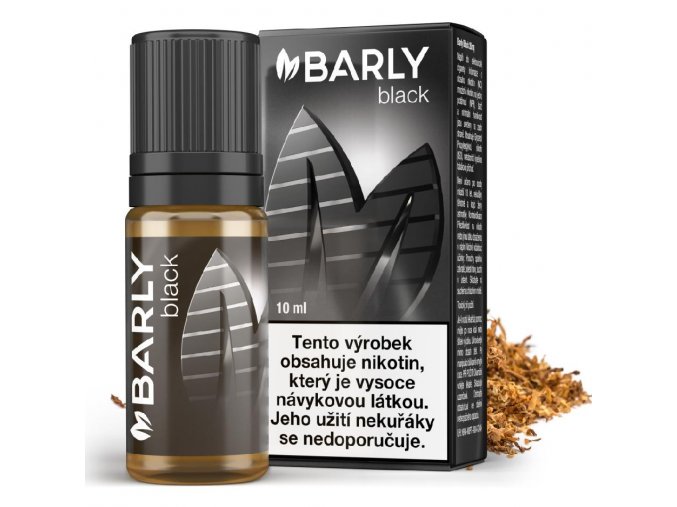 tabakovy e liquid barly black 10ml