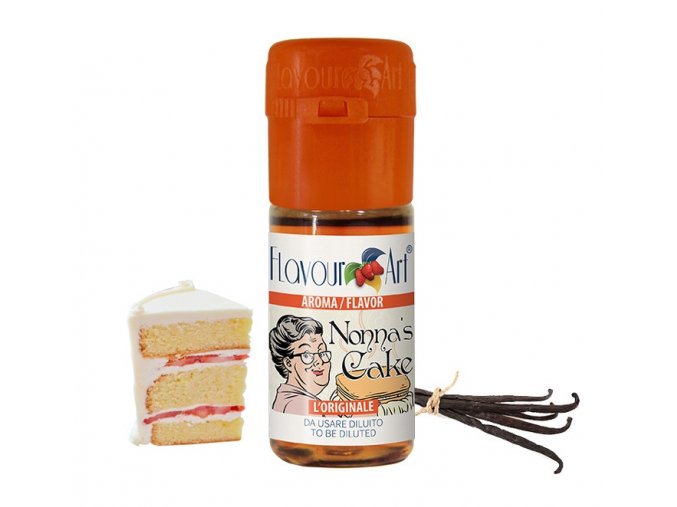 prichut flavourart vanilkovy dort nonnas cake 10ml