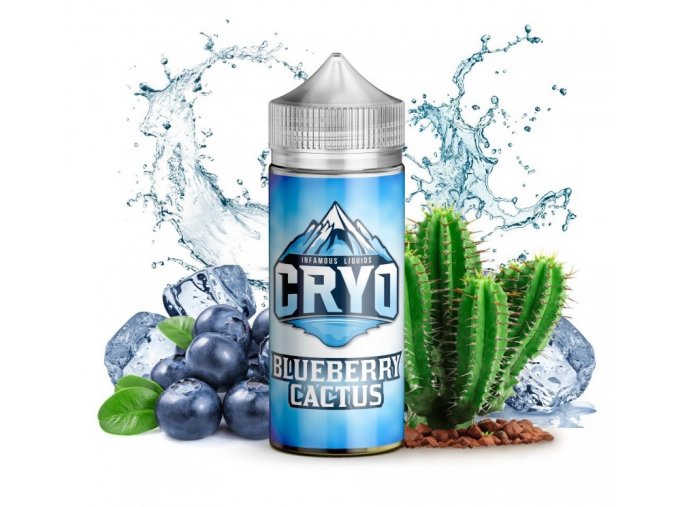 prichut Infamous cryo blueberry cactus boruvka a kaktus 20ml