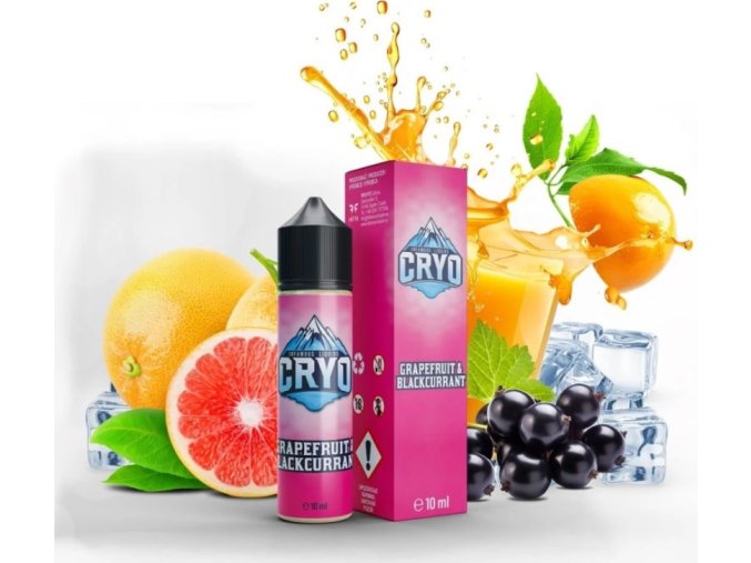 prichut infamous cryo grapefruit and blackcurrant 10ml