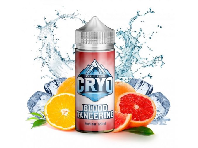 prichut Infamous cryo blood tangerine cerveny pomeranc 20ml