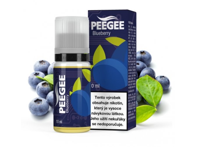 E-liquid PEEGEE - Borůvka (Blueberry) 10ml