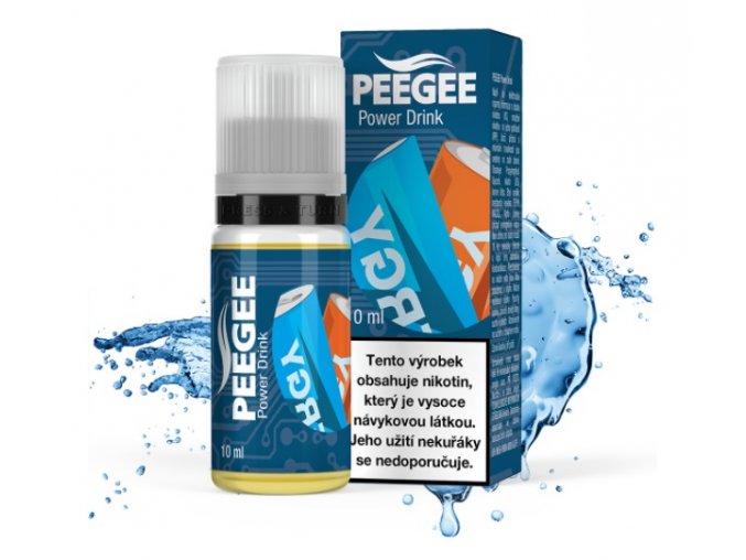 e liquid peegee energeticky napoj power drink 10ml