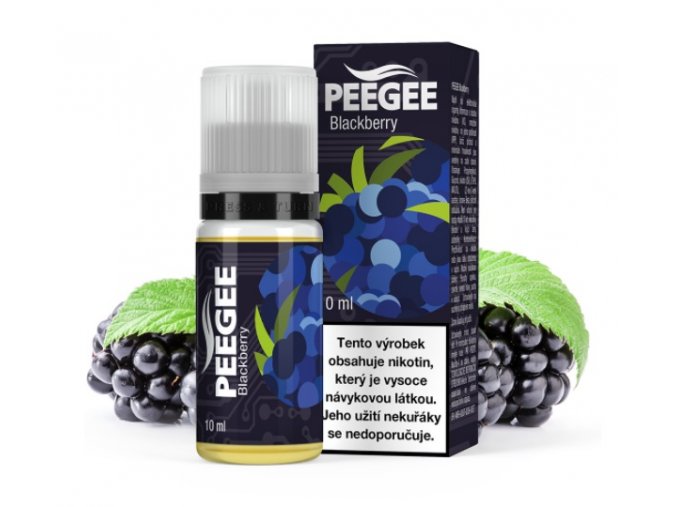 e liquid peegee ostruzina blackberry 10ml