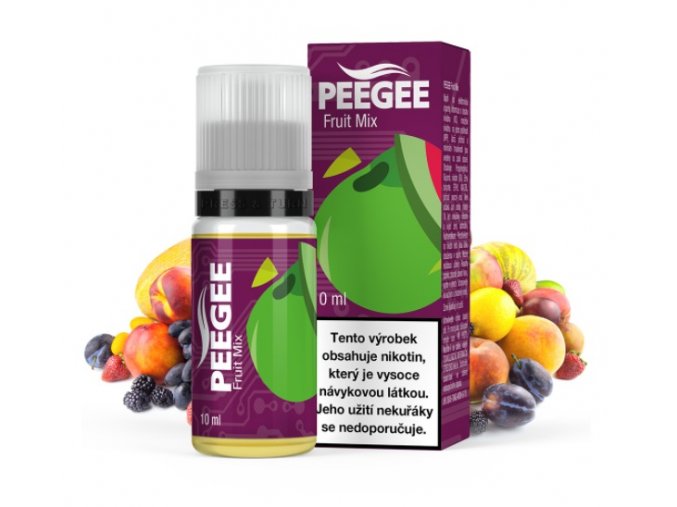 e liquid peegee ovocna smes fruit mix 10ml