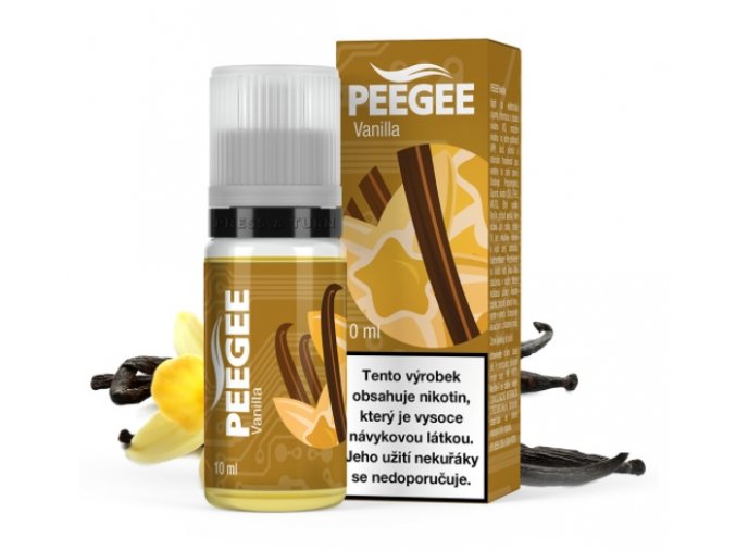 e liquid peegee vanilka vanilla 10ml