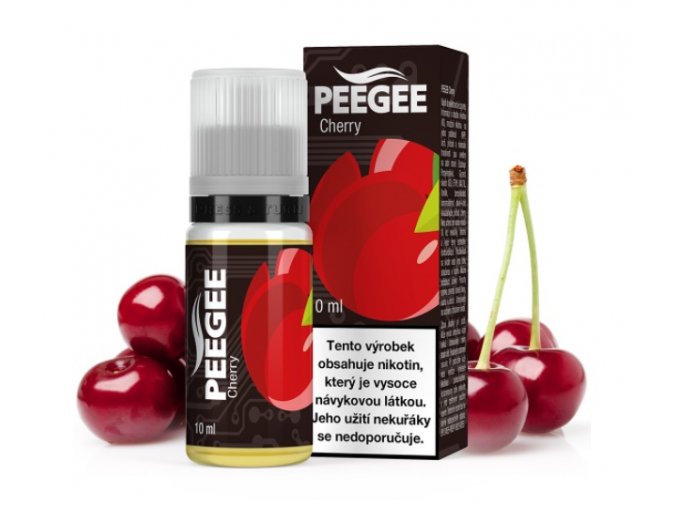 e liquid peegee visen cherry 10ml