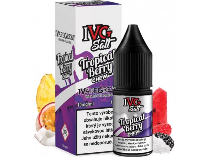 e liquid ivg salt tropical berry 10ml 10mg 20mg