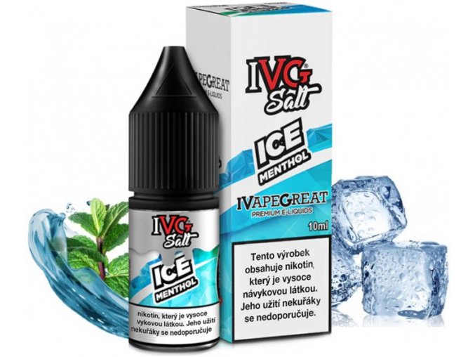 e liquid ivg salt ice menthol 10ml 10mg 20mg