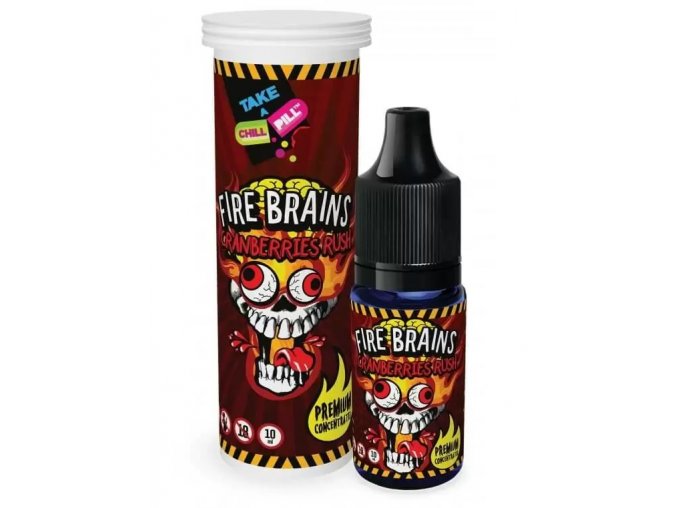 prichut chill pill sladkokysele brusinky fire brains cranberries rush 10ml