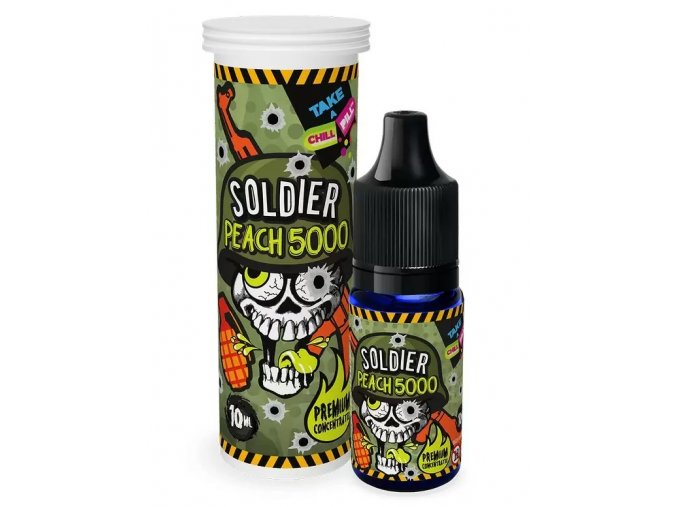 prichut chill pill broskev soldier peach 5000 10ml