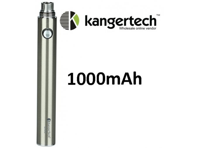 kangertech evod baterie 1000mah steel nerezova