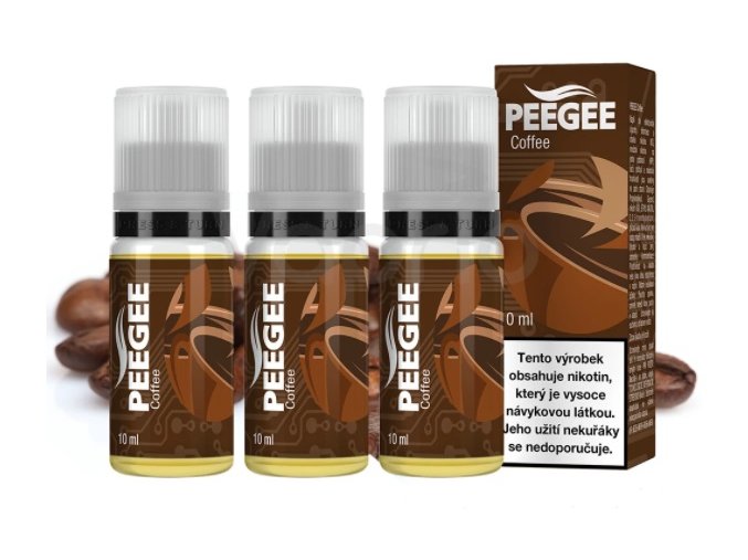 e liquid peegee kava coffee 3x10ml