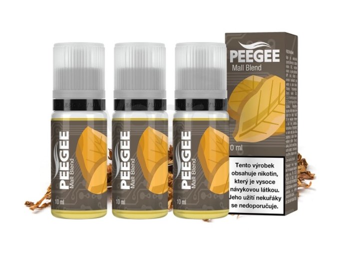 e liquid peegee mall blend 3x10ml