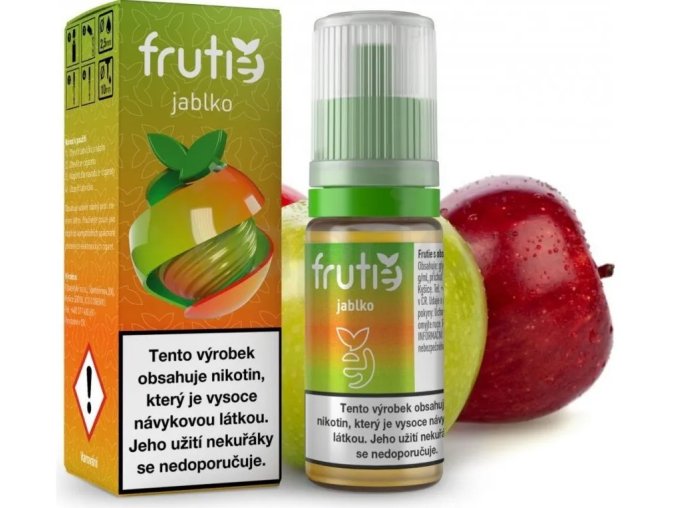 e liquid frutie pg50 vg50 apple jablko 10ml