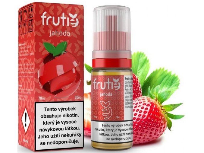 e liquid frutie pg50 vg50 strawberry jahoda 10ml
