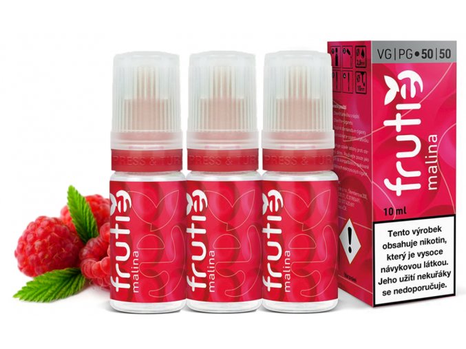 e liquid frutie 50 50 malina raspberry 3x10ml