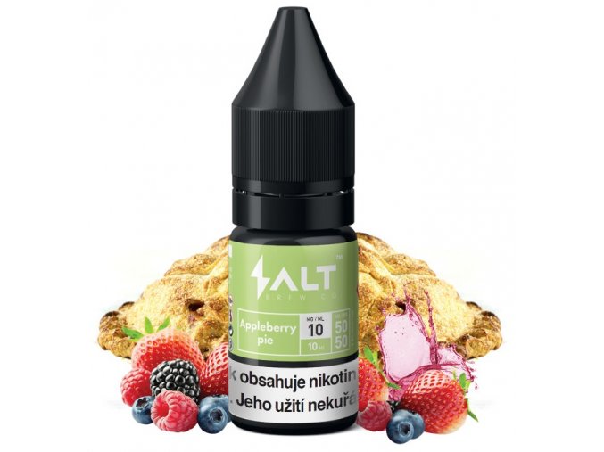 e liquid salt brew co appleberry pie jablecny kolac a lesni plody 10ml