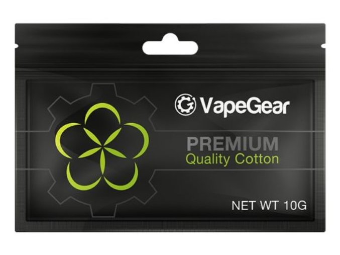 vapegear premium quality cotton vata pro elektronicke cigarety