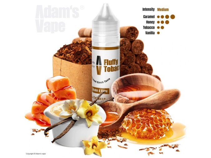prichut adams vape fluffy tobacco 10ml shake and vape