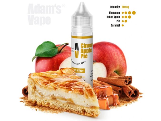 prichut adams vape cinnamon apple pie 10ml shake and vape