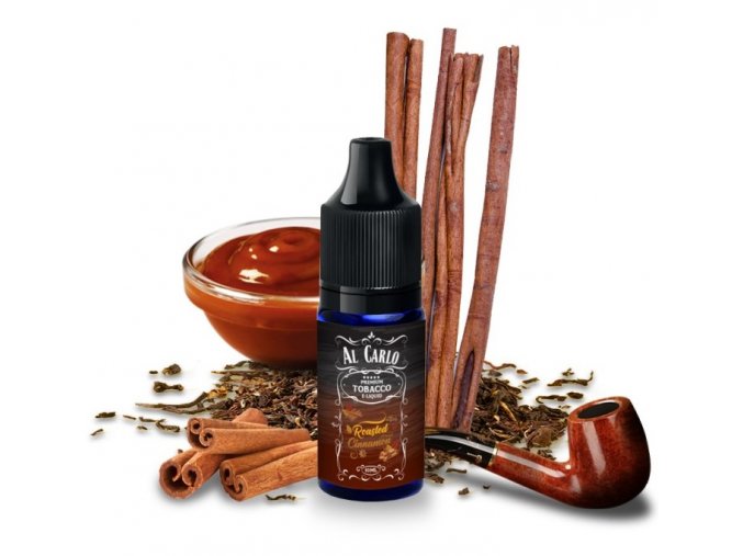 prichut al carlo prazena skorice s tabakem roasted cinnamon 10ml